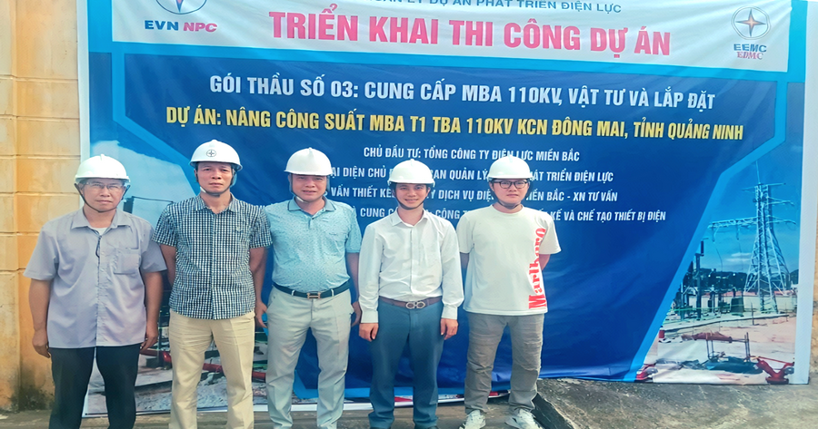 Tăng tốc hạ tầng điện cho vùng động lực: BA2 triển khai Dự án Nâng công suất Trạm biến áp 110kV KCN Đông Mai